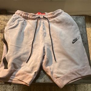Rose pink Nike Tech Shorts